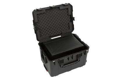 iSeries Case with Removeable 6U Injection Molded Rack Cage, TSA Latches, Wheels