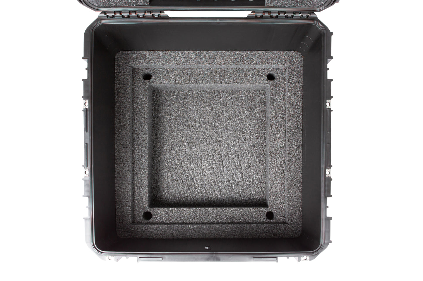 iSeries Case with Removeable 4U Injection Molded 20 Rack Cage, TSA Locking Latches, Wheels