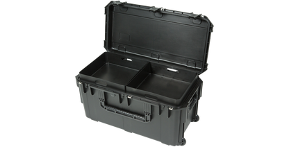 Cargo Trunk w/wheels and Trays, Black