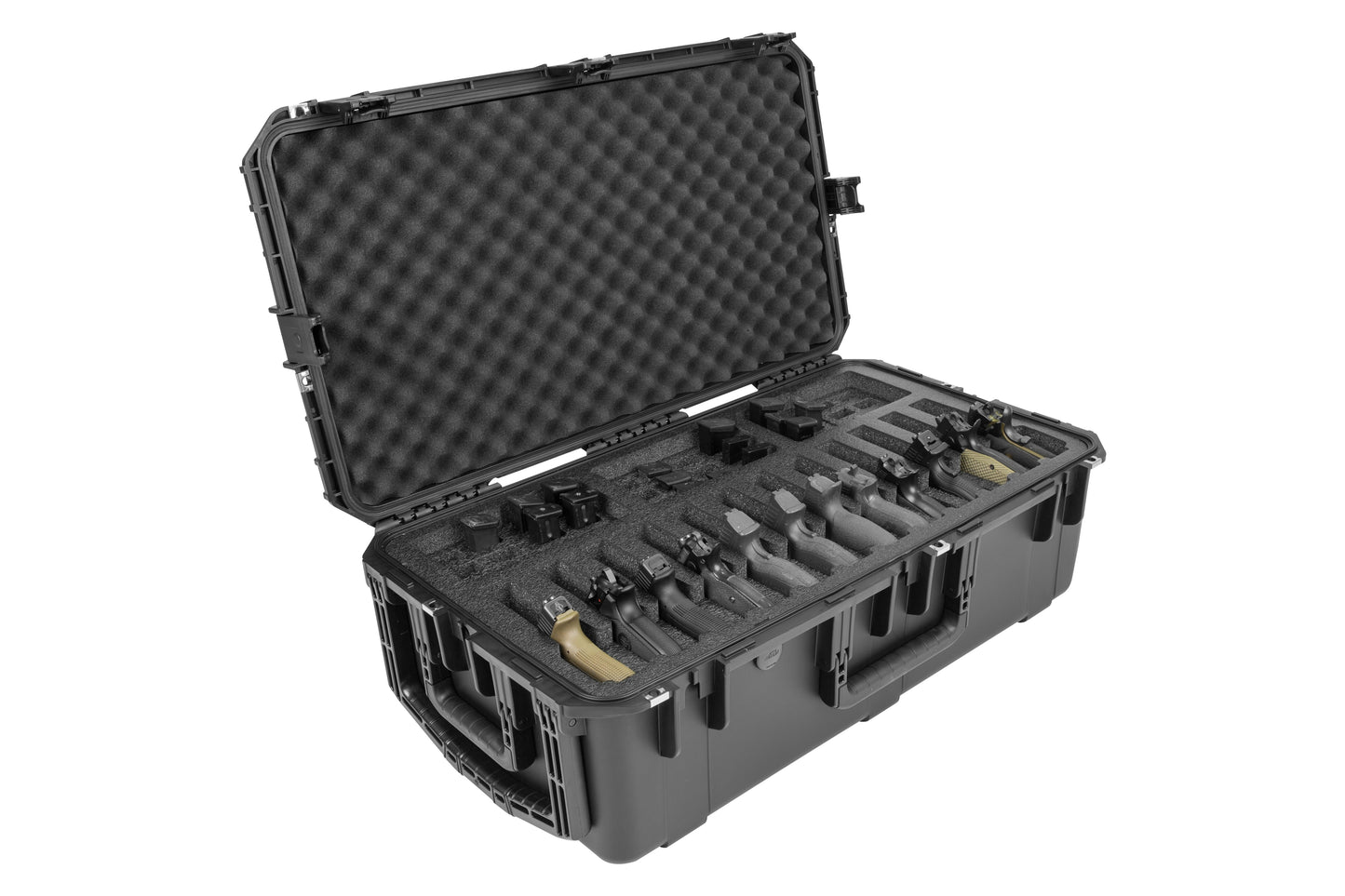 iSeries Multi 12 Handgun Case, Black