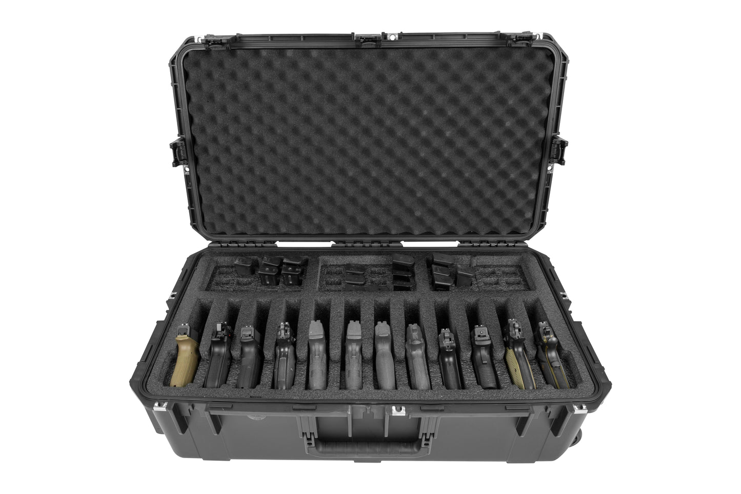 iSeries Multi 12 Handgun Case, Black