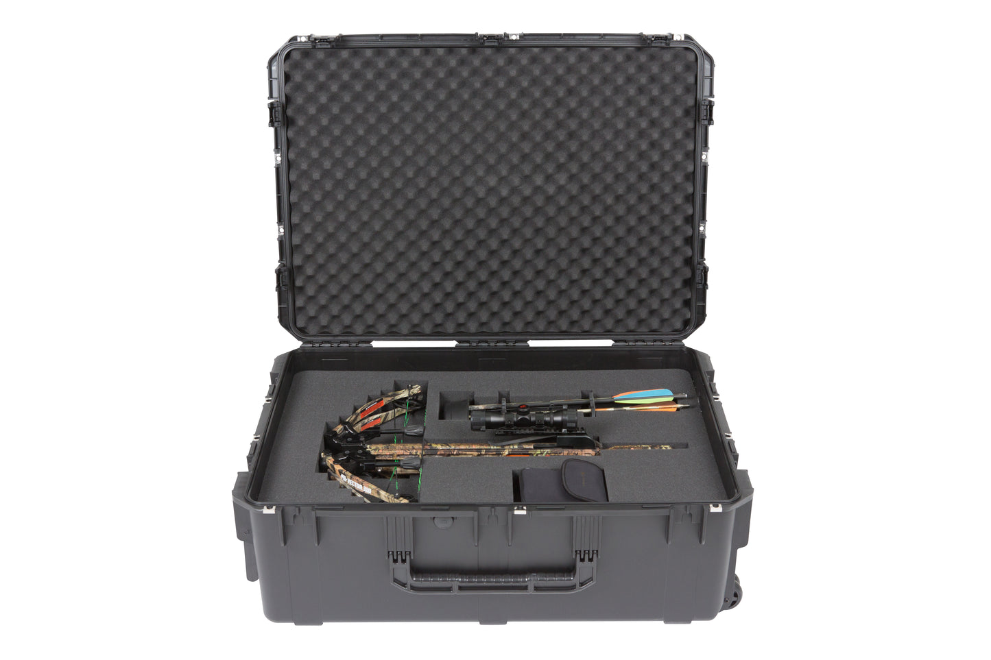iSeries Large Crossbow Case - Cubed Foam w/wheels, Black