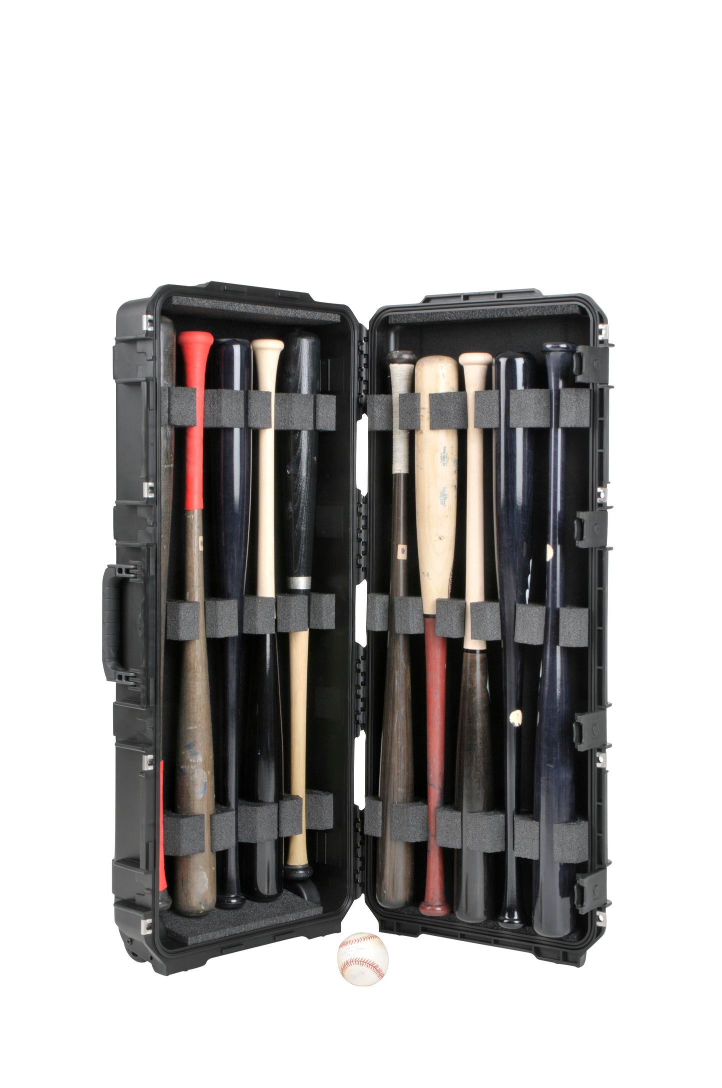 iSeries 3614-6 Baseball Bat (10 Bat) Case, Black