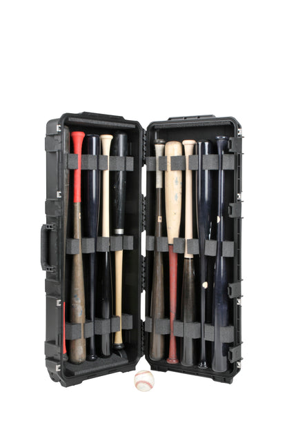 iSeries 3614-6 Baseball Bat (10 Bat) Case, Black