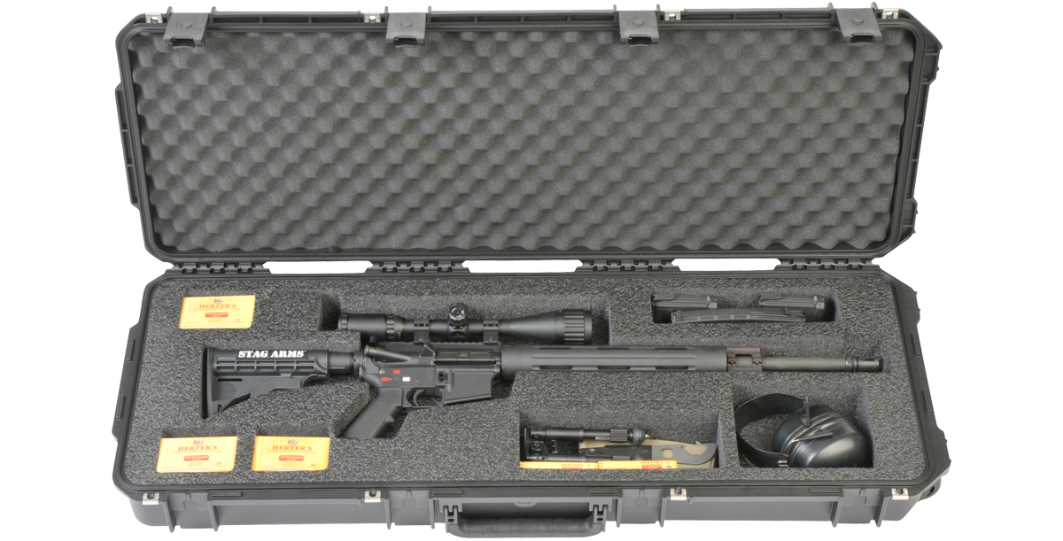 iSeries Custom AR case, large, Black