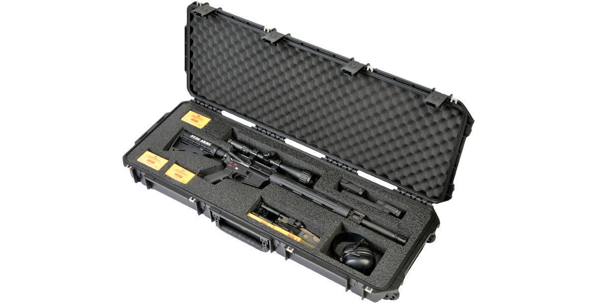 iSeries Custom AR case, large, Black