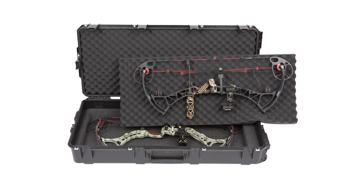 iSeries Ultimate Single Double bow case, Small, Black