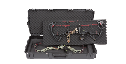 iSeries Ultimate Single Double bow case, Small, Black