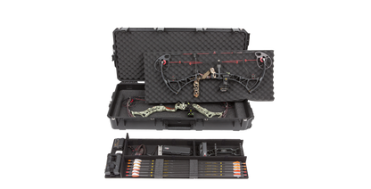 iSeries Ultimate Single Double bow case, Small, Black