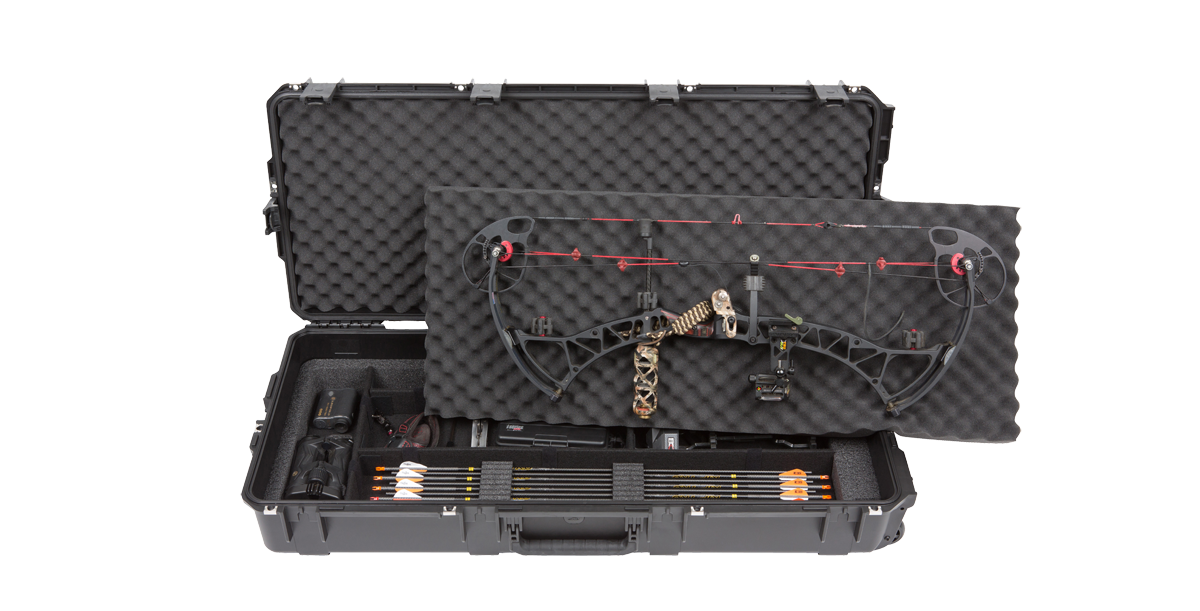 iSeries Ultimate Single Double bow case, Small, Black