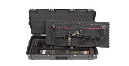 iSeries Ultimate Single Double bow case, Small, Black