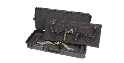 iSeries Ultimate Single Double bow case, Small, Black
