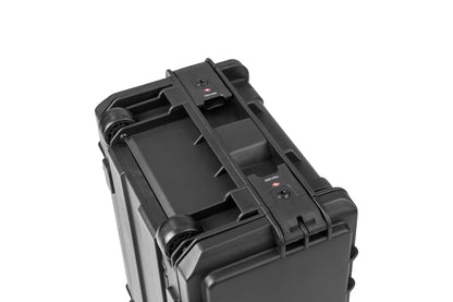 4U Injection Molded 11 Deep Rack w wheels and handle