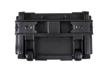 4U Injection Molded 11 Deep Rack w wheels and handle