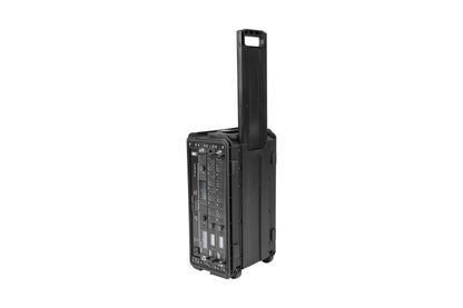 4U Injection Molded 11 Deep Rack w wheels and handle