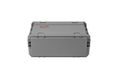 Dark Gray 4U Injection Molded 11 Deep Rack w wheels and handle