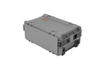 Dark Gray 4U Injection Molded 11 Deep Rack w wheels and handle