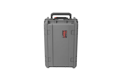 Dark Gray 4U Injection Molded 11 Deep Rack w wheels and handle