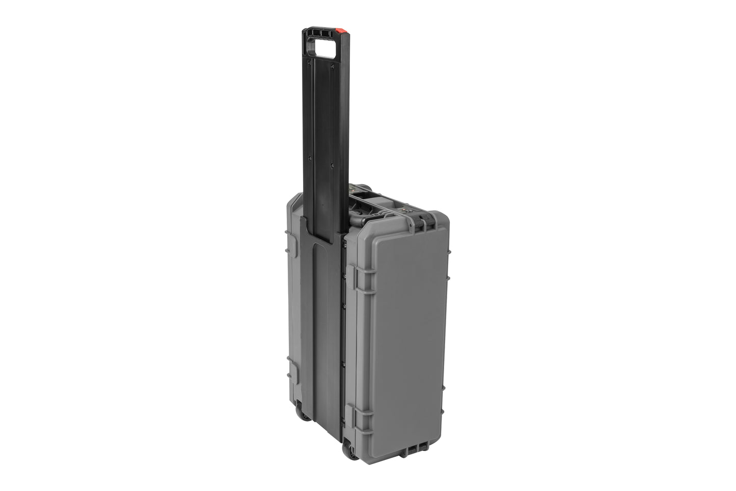 Dark Gray 4U Injection Molded 11 Deep Rack w wheels and handle