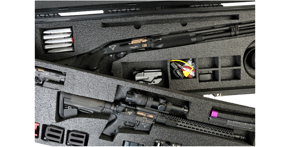 50 x 14 - INTERIOR iSeries Three Gun Case