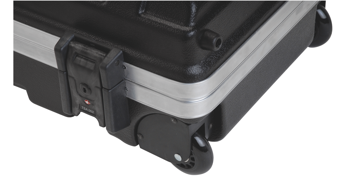 Vacuum-formed Stand Case 36-1 2 x 11-7 8 x 8-1 4 w Wheels & Straps, TSA Latches