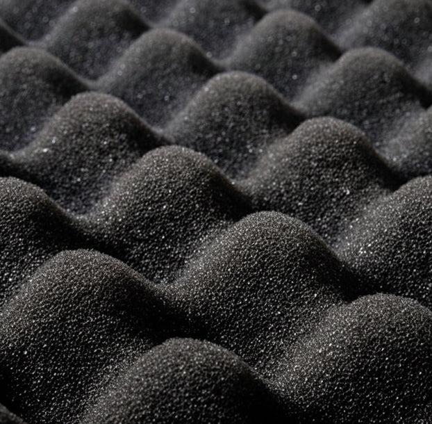 Polyurethane and reticulated foam