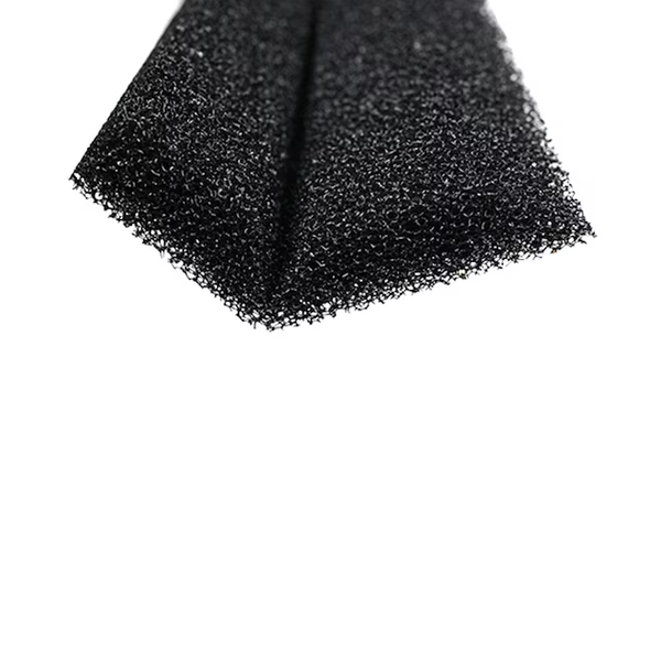 Reticulated open-cell foam close-up